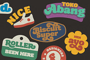 Seventies Sunrise; Retro Fonts, a Font by Eko Bimantara (Thumbnail 12 of 14)