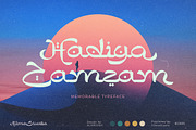 Berka Ramadhan, a Script Font by Allmostudio (Thumbnail 3 of 13)
