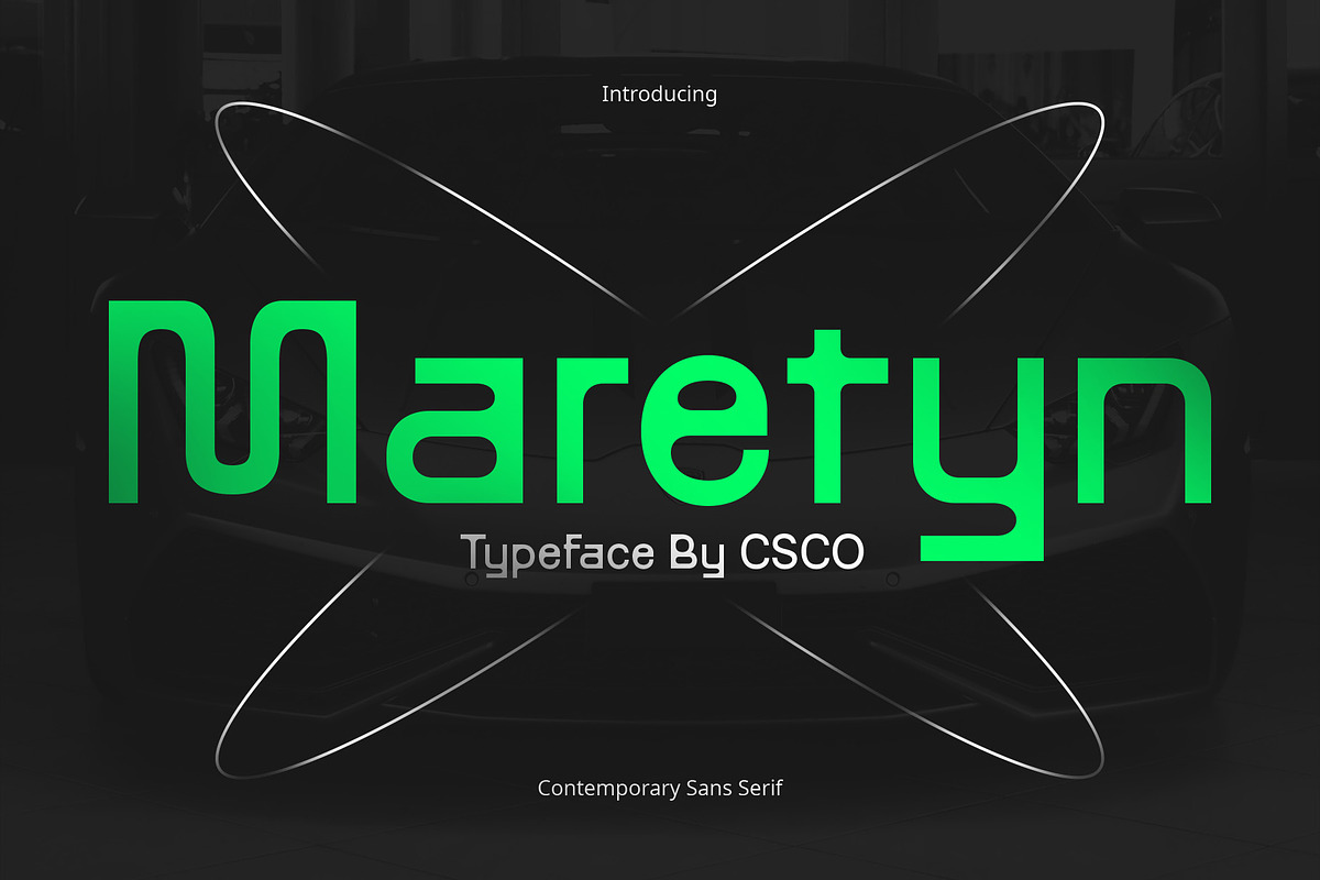 Maretyn – Contemporary Sans Serif, a Sans Serif Font by Craft Supply Co. (Photo 1 of 8)