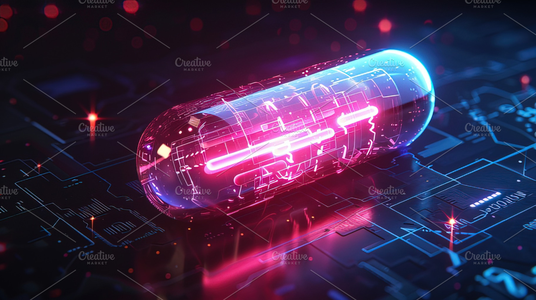 Futuristic Digital Capsule, a Technology Photo by Ales Munt