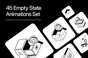 Animated Empty State Illustrations