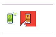 Delivery Icons & Illustrations, an Outline Icon by Kursat Unsal (Thumbnail 9 of 9)