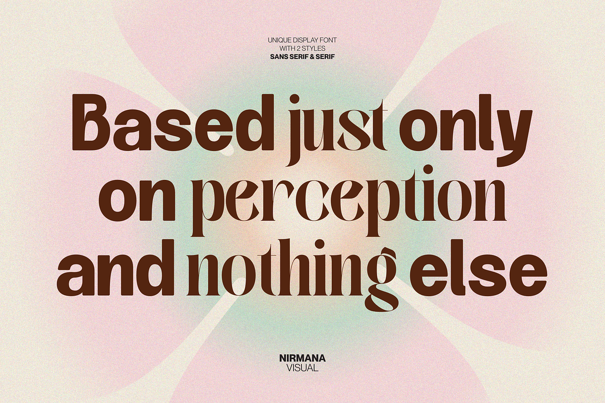 Velora Bloom - Duo Font Logo, a Sans Serif Font by Nirmana Visual (Photo 4 of 13)