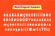 Monkey Dancing - Playful Fun Display, a Sans Serif Font by Afkari Studio (Thumbnail 8 of 12)