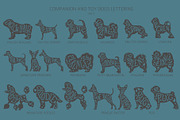 Companion and Toy Dogs Silhouettes, an Animal Illustration by pet design shop (Thumbnail 9 of 15)
