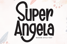 Super Angela | Script Font