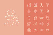 Beauty Icon Art Set, an Outline Icon by Prosymbols (Thumbnail 6 of 8)