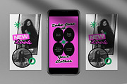 Pink Modern Fashion Instagram Pack, a Social Media Template by graphicook (Thumbnail 2 of 5)