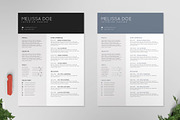 Resume/CV Template IV, a Resume Template by Print Forge (Thumbnail 4 of 5)