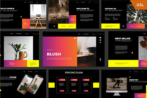 Blush Google Slides Template