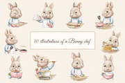 Bunny's kitchen adventures, an Animal Illustration by Mimomy (Thumbnail 2 of 10)