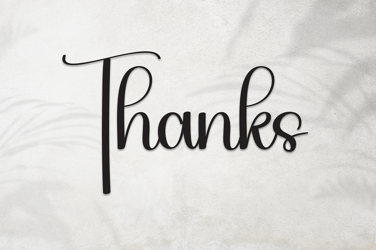 Justify | Script Font, a Handwritten Font by Scratchones (Photo 9 of 9)