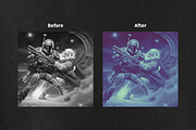 Recolor Artwork / Picture Effect, a Preset Add-On by B/B STUDIO (Thumbnail 5 of 11)