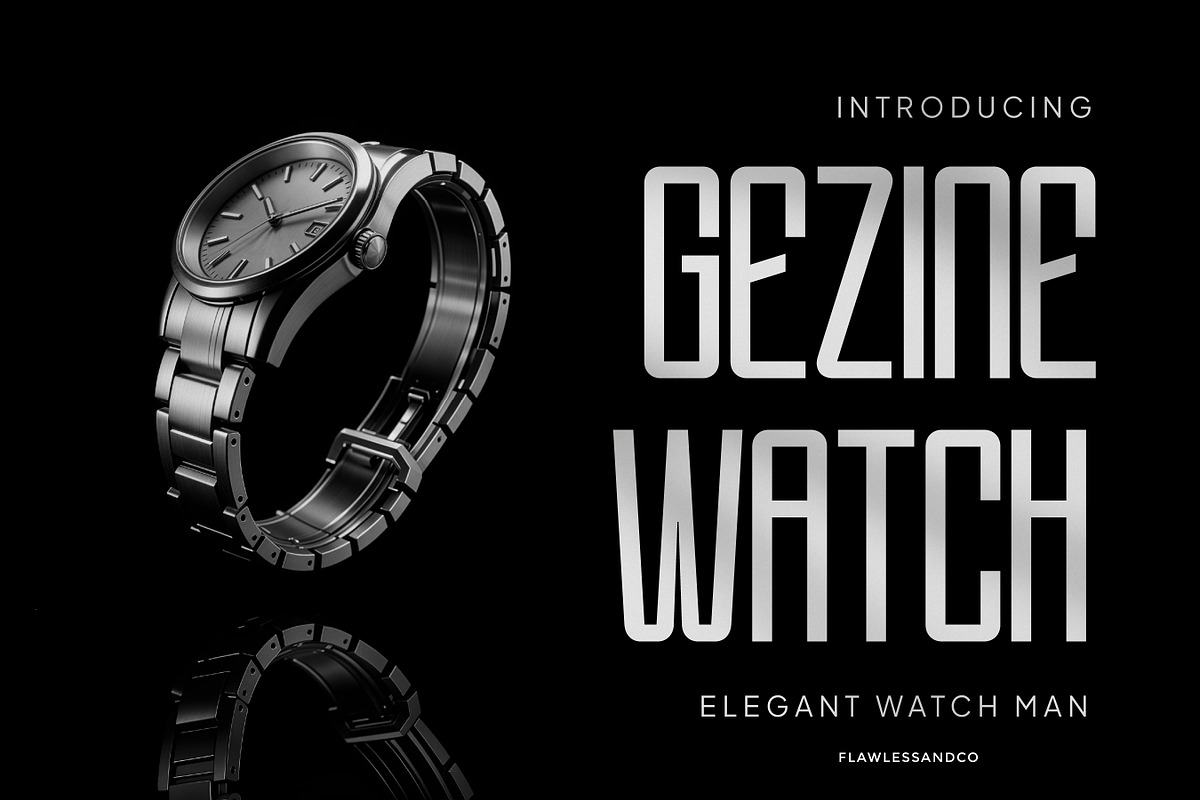 Gavister - Condensed Sans Serif, a Sans Serif Font by Flawless And Co (Photo 2 of 10)