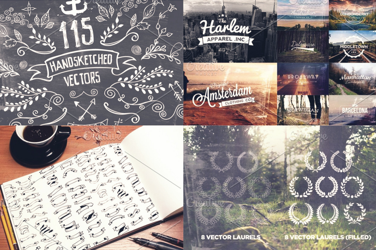Vector Design Bundle, a Decorative Illustration by Layerform Design Co. (Photo 4 of 5)