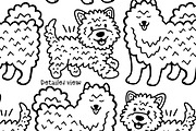 Adorable Dogs Procreate Patterns, a Brush Add-On by Heather Green Designs (Thumbnail 5 of 8)