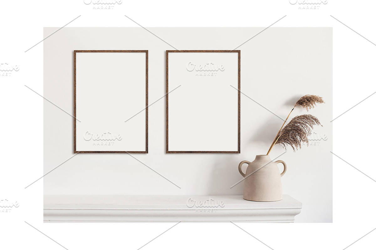 Artwork Frame Mockup Photo Bundle3, a Poster Template by Octopus_Vibes (Photo 3 of 17)