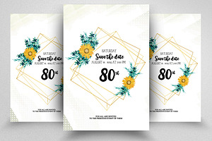 Wedding Invite Card Templates, a Flyer Template by Psd Templates