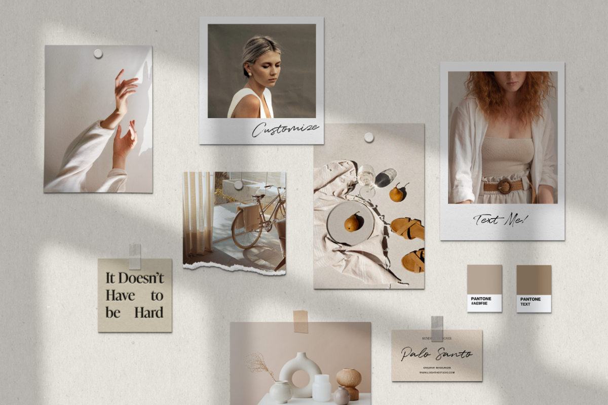 Mood Board Mockup Scene Creator, a Product Mockup by Leigh the Studio (Photo 3 of 11)