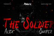Horror - Handwritten Retro Font, a Handwritten Font by Luna Shop (Thumbnail 4 of 6)