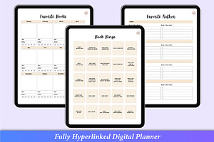 Digital Reading Planner For Ipad