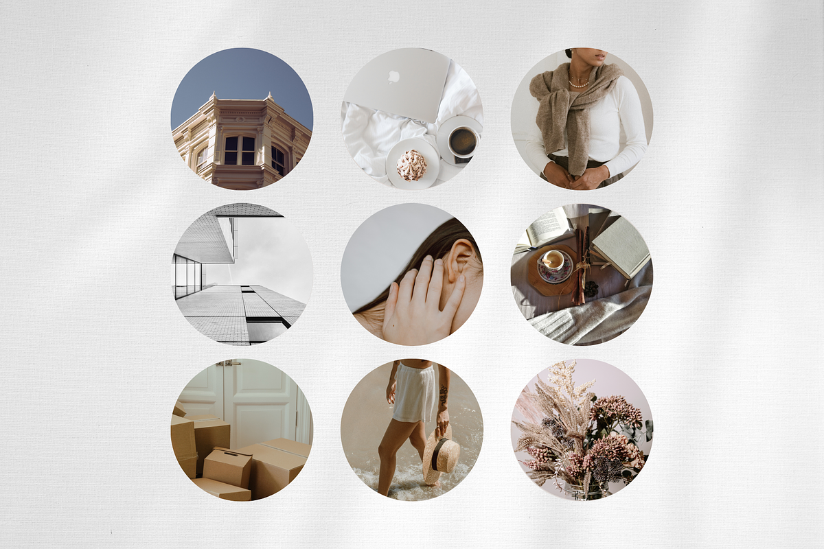 Nude Instagram Highlight Icons, an Icon by IRISEA DESIGNS (Photo 1 of 4)