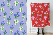 Boho Chic floral patterns, a Pattern Graphic by Annakniaz (Thumbnail 5 of 17)