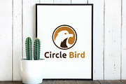 Circle Eagle Hawk Falcon Bird Logo, a Branding & Logo Template by jongcreative (Thumbnail 3 of 3)