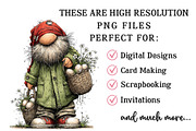 Whimsical Easter Gnome Clipart, an Illustration by OK Design (Thumbnail 3 of 6)