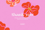 Flower Market Naive Abstract Blooms, a Decorative Illustration by likorbut (Thumbnail 11 of 12)