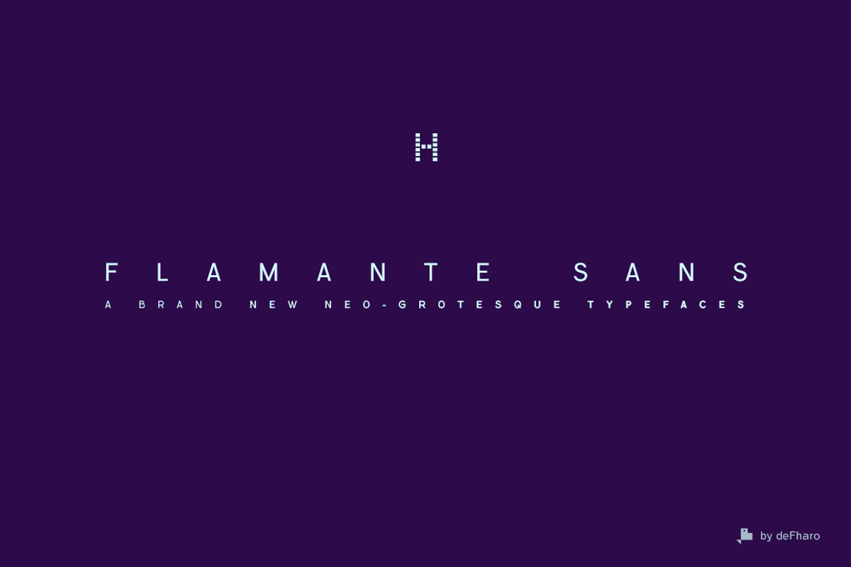 Flamante Sans -8 fonts- preview 5