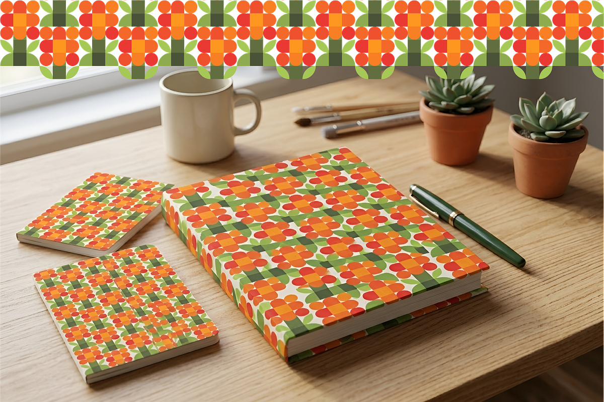 Flat Floral Seamless Pattern, a Pattern Graphic by WM48 Shop (Photo 7 of 10)