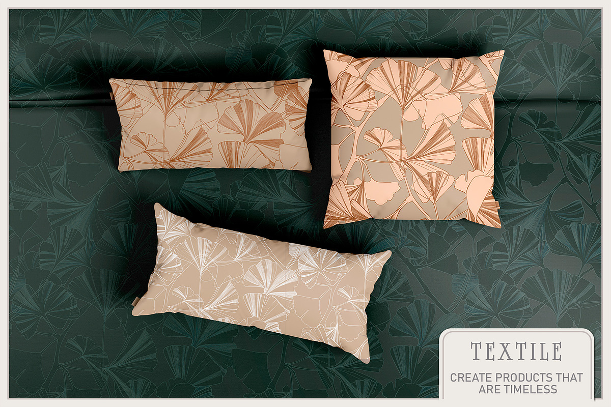 Fresco collection Ginkgo, a Wallpaper Graphic by Natalia0307 (Photo 7 of 17)