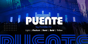 Puente, a Sans Serif Font by FontSite Inc. (Thumbnail 1 of 2)
