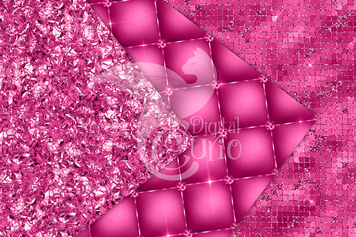 Luxury Hot Pink Textures, a Texture Graphic by Digital Curio (Photo 8 of 9)