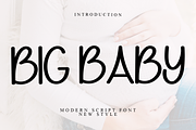 Big Baby, a Serif Font by InermediaSTUDIO (Thumbnail 1 of 7)