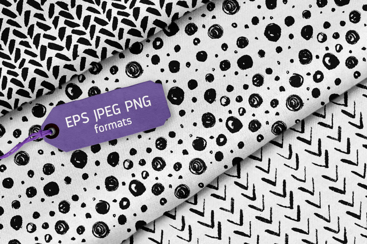 60 Bold Ink Patterns, a Pattern Graphic by PicByKate (Photo 6 of 8)