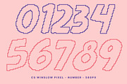 CS Winslow Pixel, a Sans Serif Font by Craft Supply Co. (Thumbnail 6 of 8)