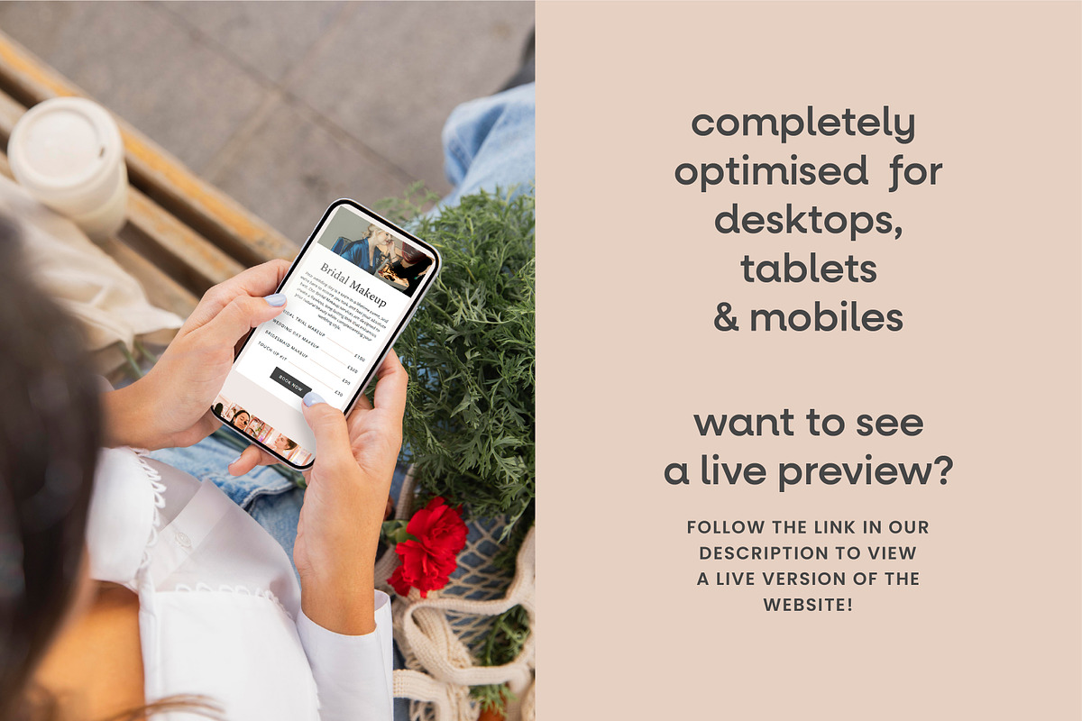 Beauty Salon Elementor Template Kit, a WordPress Template by Templatez.Co (Photo 8 of 9)