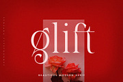 glift font, a Serif Font by senzana (Thumbnail 1 of 10)