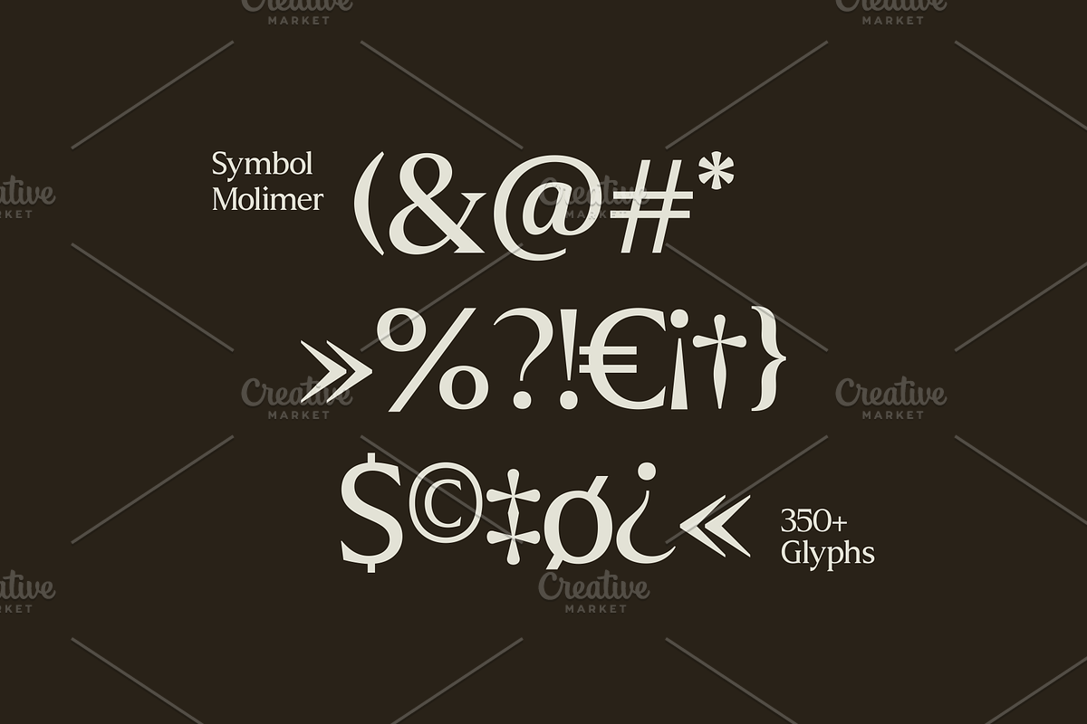 Molimer Family Serif Font, a Serif Font by Marvadesign (Photo 10 of 11)
