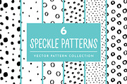 Speckle Dot Brush Abstract Patterns, a Pattern Graphic by Wildflower June (Thumbnail 1 of 8)