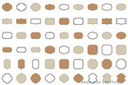 Label Frames Brush Set for Procreate, a Brush Add-On by AngelfishCreative (Thumbnail 5 of 6)