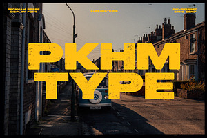 Peckham Press - Handmade Type