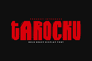 Tarocku - Bold Heavy Display Font, a Blackletter Font by QR Design Studio (Thumbnail 3 of 6)