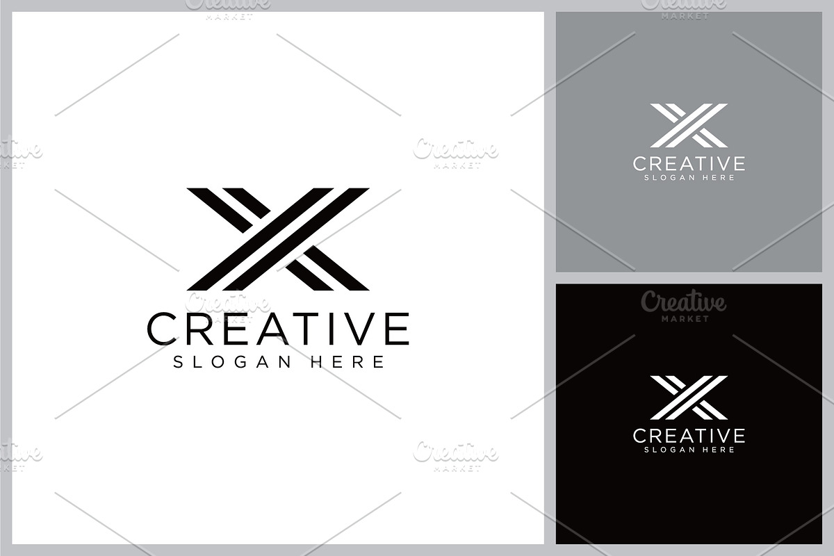 Letter X vector Logo Template, a Branding & Logo Template by quadrazo