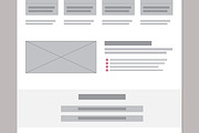 Wireframe for Real Estate Website, a Wireframe Template by MightyDesign (Thumbnail 5 of 9)