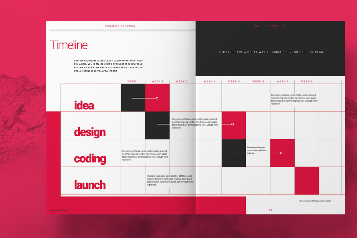 Red Project Proposal, a Brochure Template by Boris Cupac (Photo 10 of 12)