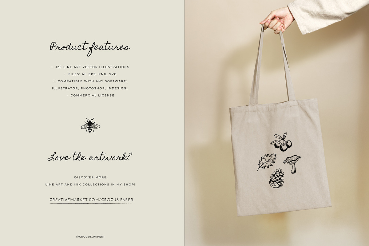 FOREST & CAMPING illustrations, a Decorative Illustration by Crocus Paperi (Photo 5 of 5)