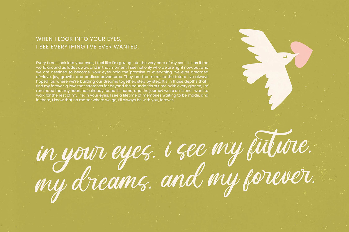 Make Unique Bold Calligraphy Font, a Script Font by Letterena Studios Script (Photo 11 of 20)
